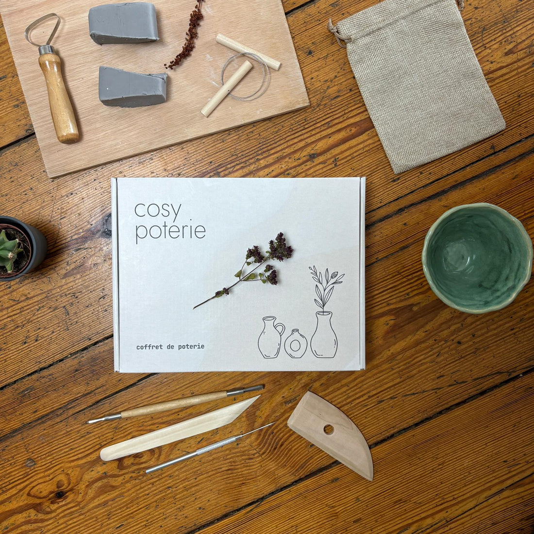Cadeau Original et Créatif pour femme: Offrez un Kit de Modelage en Argile!