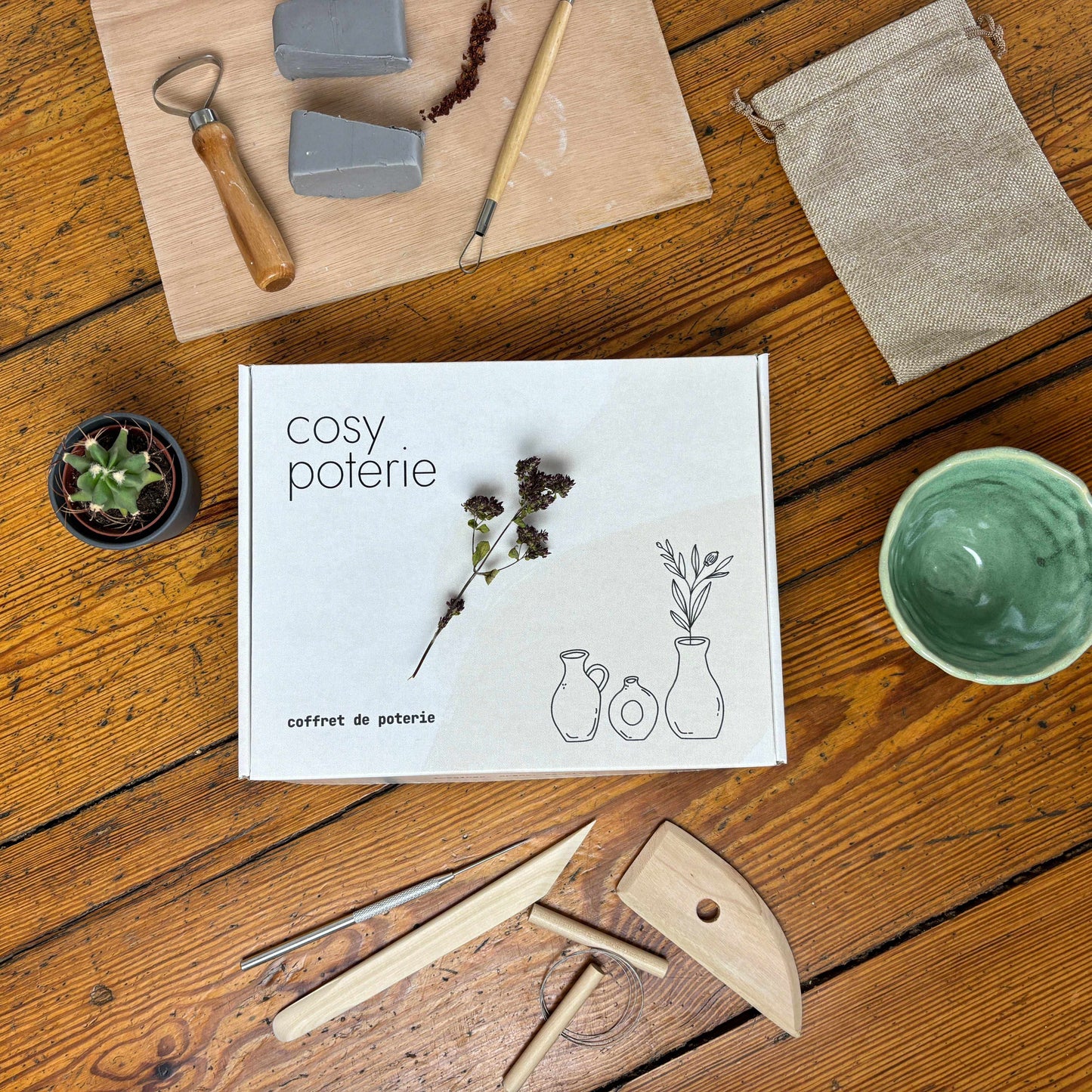 kit de poterie maison